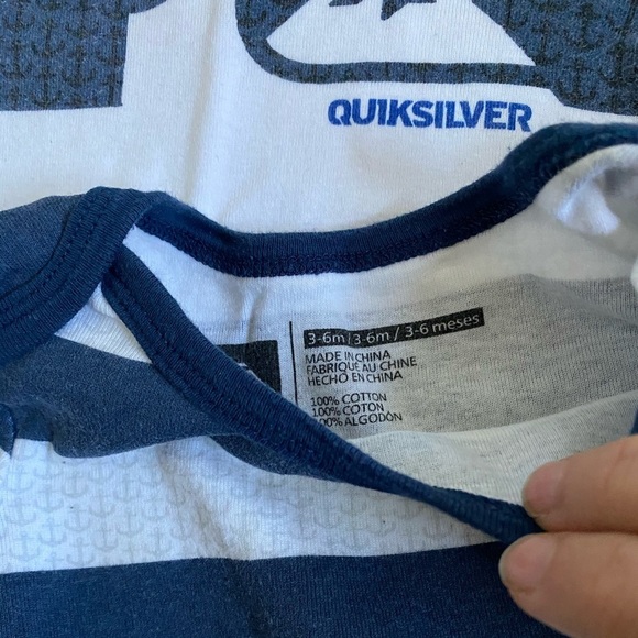 Quiksilver Baby “Blue” 5pc lot - Picture 4 of 14
